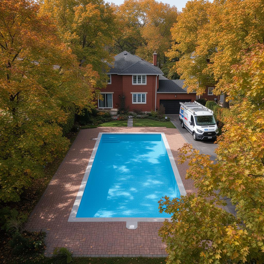 Recent backyard pool by Chlorine Crew
